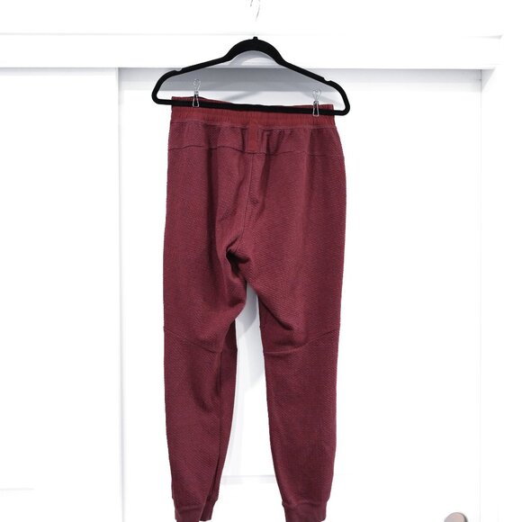COPY - Lululemon Men's Medium Textured Maroon Joggers - Picture 4 of 5